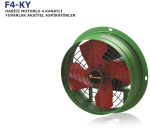 Faneksfan Aksijalni - ventilatori Industrijski ventilator - Slika 2